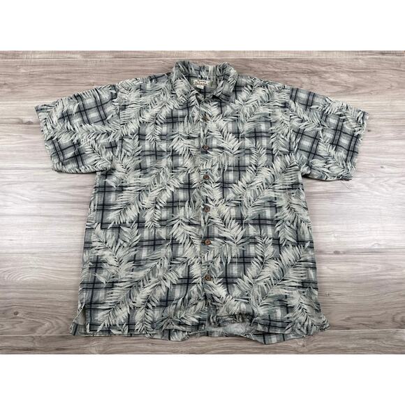 Tommy Bahama Men's Hawaiian‎ Silk Shirt Medium - Picture 1 of 4